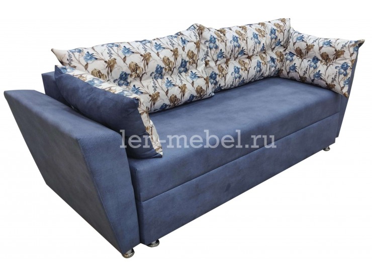Диван еврокнижка Амстердам синий (1120) 