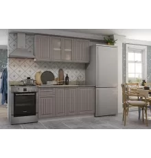 Кухня Хозяюшка 1.5 м трюфель