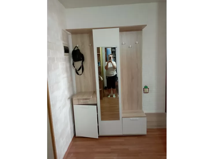 Прихожая Дюна дуб сонома / белый