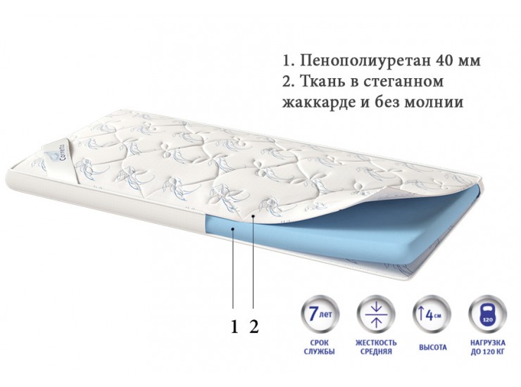 Матрас Standart х см (8048) Матрас Standart х см (8048)