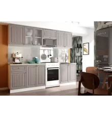 Кухня Хозяюшка 2.6 м трюфель