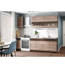 Кухня Маша 2.0 м венге / дуб сакраменто